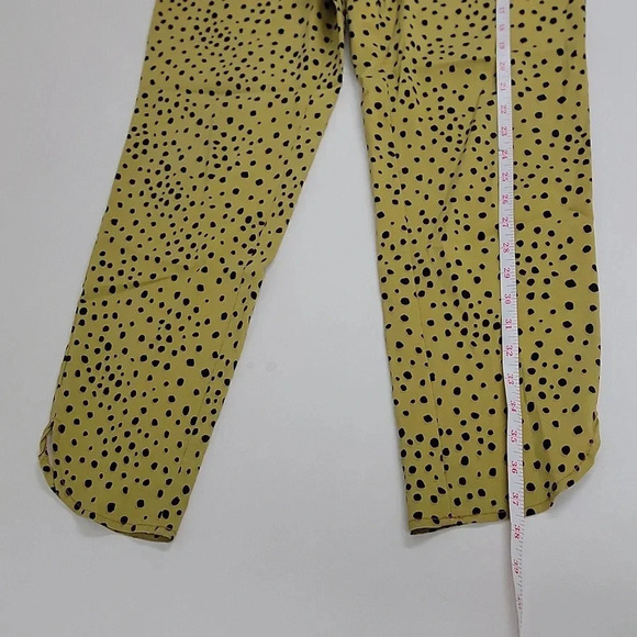 Marine Layer Allison Pants: womens medium, gold color with black polka dots. 💛⚫️ - Picture 4 of 11